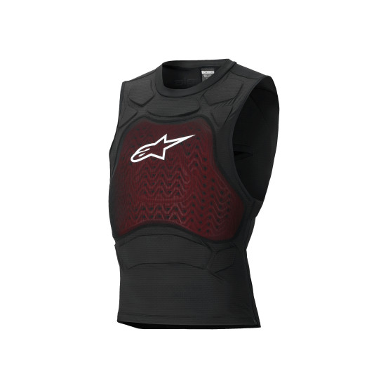 Gilet de protection sans manches Alpinestars Bionic Plasma LT - Noir Blanc