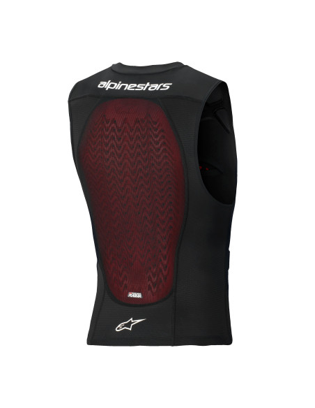 Gilet de protection sans manches Alpinestars Bionic Plasma LT - Noir Blanc