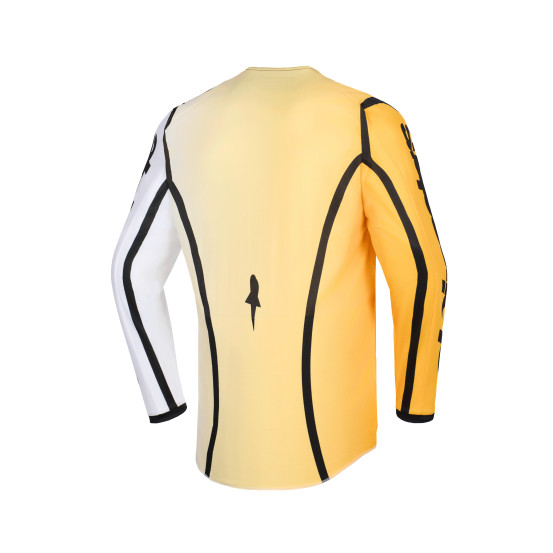 Maillot cross Alpinestars 2026 Fluid Apex - Jaune Noir