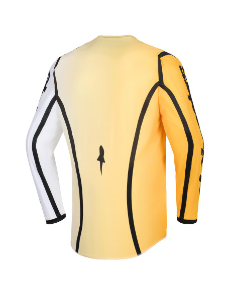 Maillot cross Alpinestars 2026 Fluid Apex - Jaune Noir
