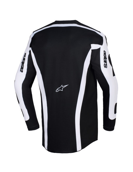 Maillot cross Alpinestars 2026 Racer Riway - Blanc Noir