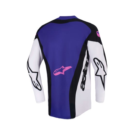 Maillot cross Alpinestars 2026 Techstar Knif - Noir Light Gris Mauve