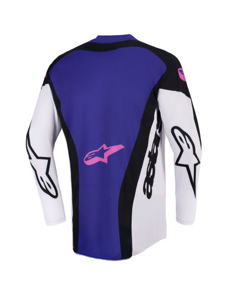 Maillot cross Alpinestars 2026 Techstar Knif - Noir Light Gris Mauve