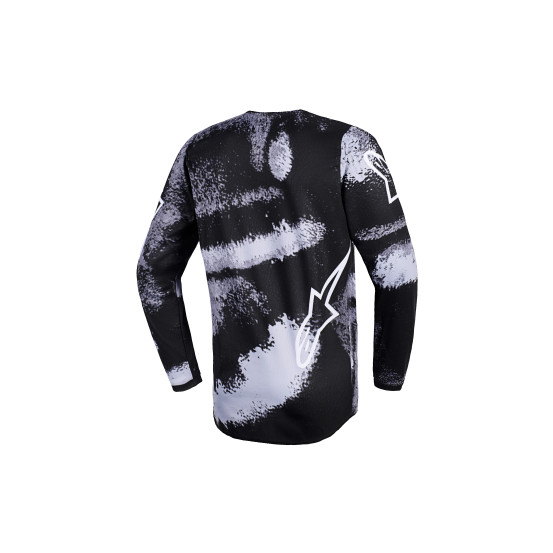 Maillot cross enfant Alpinestars 2026 Fluid Lahnd - Iron Camo