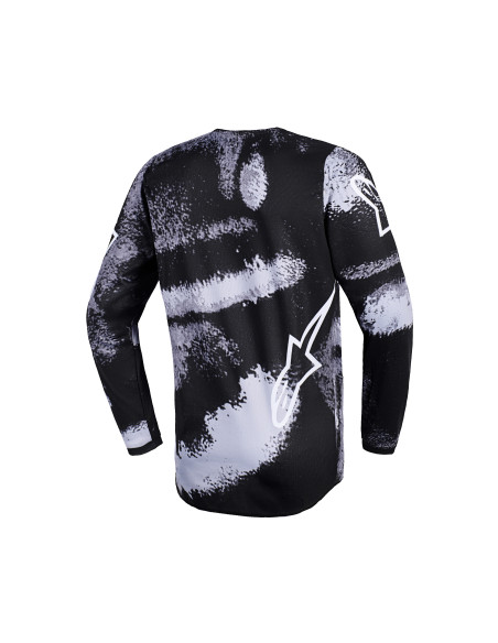 Maillot cross enfant Alpinestars 2026 Fluid Lahnd - Iron Camo