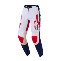 Pantalon cross Alpinestars 2026 Racer Riway - Blanc Bleu Rouge