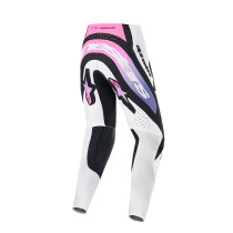 Pantalon cross Alpinestars 2026 Supertech Pro Vista - Blanc Mauve Noir 2