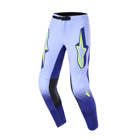 Pantalon cross Alpinestars 2026 Supertech Scenz - Mauve Jaune Fluo