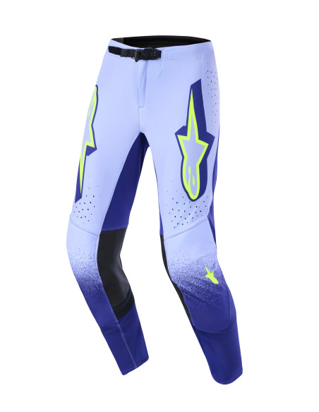 Pantalon cross Alpinestars 2026 Supertech Scenz - Mauve Jaune Fluo
