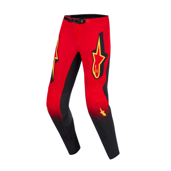 Pantalon cross Alpinestars 2026 Supertech Scenz - Rouge Noir Jaune