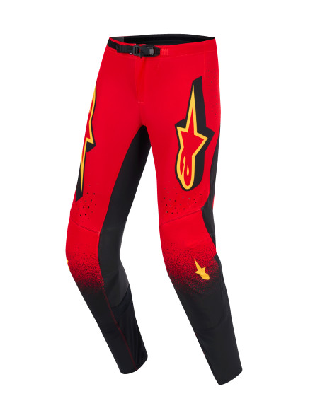 Pantalon cross Alpinestars 2026 Supertech Scenz - Rouge Noir Jaune