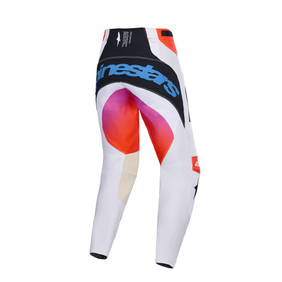 Pantalon cross Alpinestars 2026 Techstar Knif - Light Gris Orange Fluo Noir