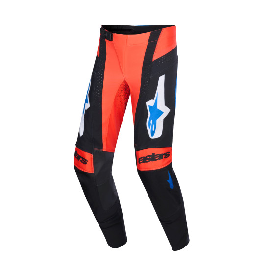 Pantalon cross Alpinestars 2026 Techstar Knif - Orange Noir UCLA Bleu