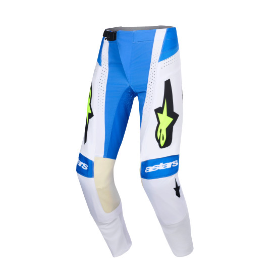 Pantalon cross Alpinestars 2026 Techstar Knif - UCLA Bleu Noir Jaune Fluo