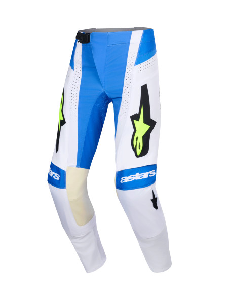 Pantalon cross Alpinestars 2026 Techstar Knif - UCLA Bleu Noir Jaune Fluo
