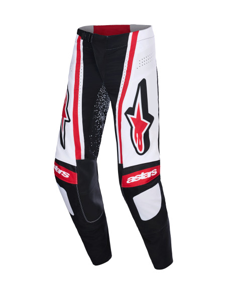 Pantalon cross Alpinestars 2026 Techstar Nomur - Noir Blanc Rouge