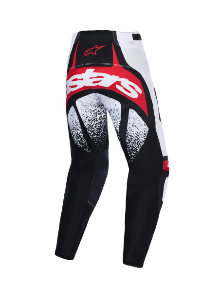 Pantalon cross Alpinestars 2026 Techstar Nomur - Noir Blanc Rouge