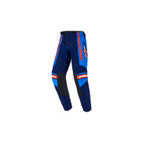 Pantalon cross enfant (kid) Alpinestars 2026 Racer Nomur - Bleu Orange UCLA Bleu
