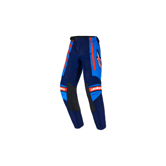 Pantalon cross enfant (kid) Alpinestars 2026 Racer Nomur - Bleu Orange UCLA Bleu