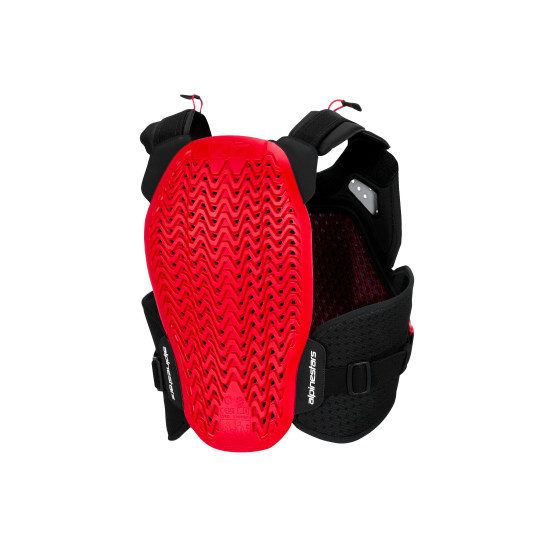 Pare-pierre Alpinestars A-4 Plasma - Noir Rouge Blanc