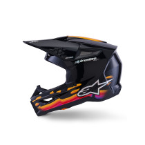 Casque cross Alpinestars 2026 S-M3 Force - Noir 2