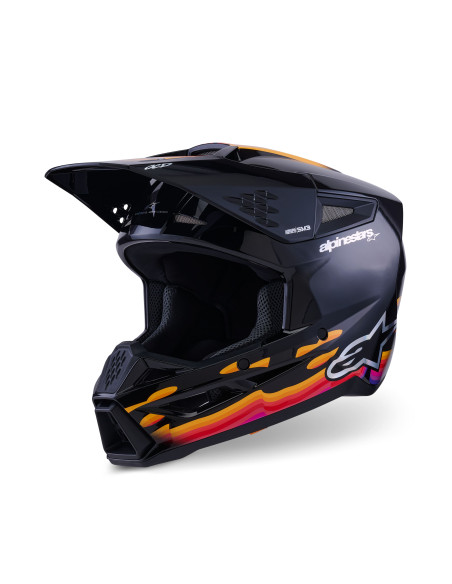 Casque cross Alpinestars 2026 S-M3 Force - Noir