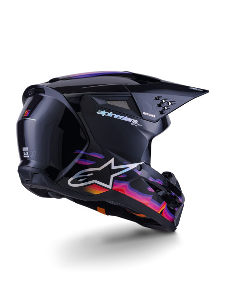 Casque cross Alpinestars 2026 S-M3 Force - Noir