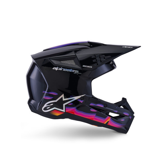 Casque cross Alpinestars 2026 S-M3 Force - Noir