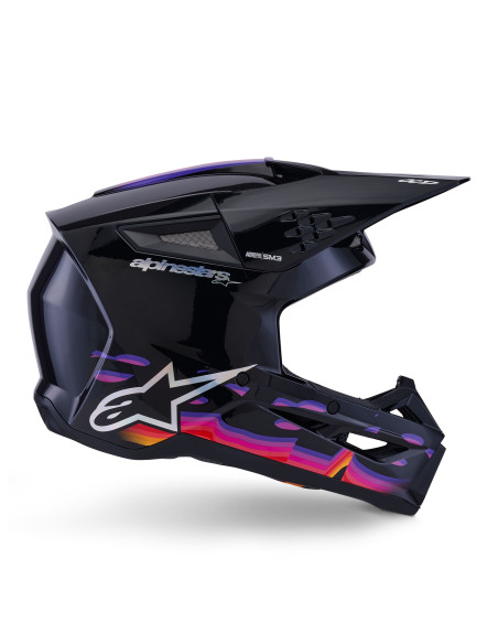 Casque cross Alpinestars 2026 S-M3 Force - Noir