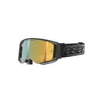 Masque cross Alpinestars Supertech Vision Vista - Noir écran iridium Or 2