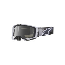 Masque cross Alpinestars Vision 8 Lahnd - Gris Iron Camo écran iridium Argent 2