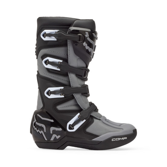 Bottes cross enfant FOX Comp Core - Noir Gris