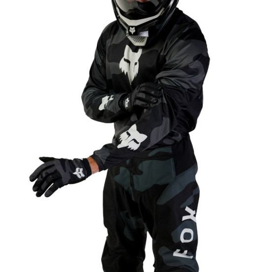 Maillot cross Fox 2024 180 BNKR - Camo Noir