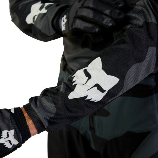 Maillot cross Fox 2024 180 BNKR - Camo Noir