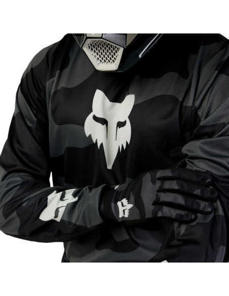 Maillot cross Fox 2024 180 BNKR - Camo Noir