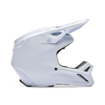 Casque cross enfant FOX V1 Solid - Blanc Mat 2