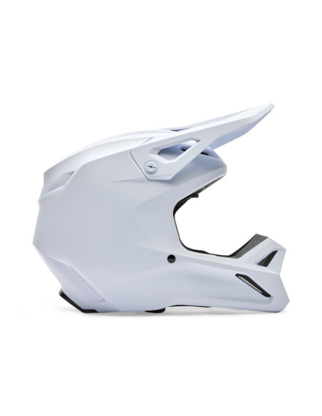 Casque cross enfant FOX V1 Solid - Blanc Mat