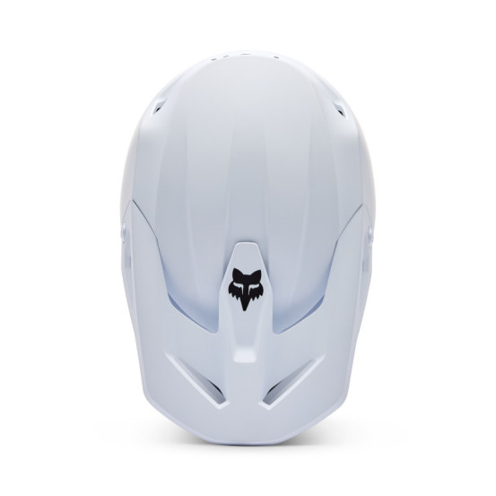 Casque cross enfant FOX V1 Solid - Blanc Mat