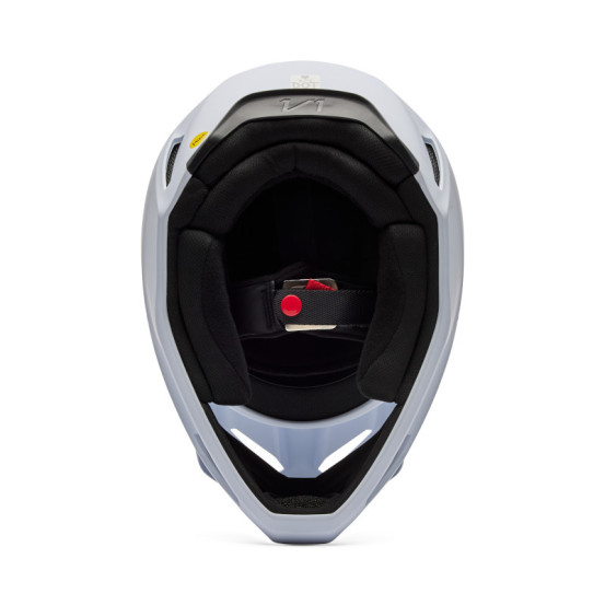 Casque cross enfant FOX V1 Solid - Blanc Mat