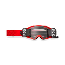 Masque cross FOX Vue Roll Off - Rouge Fluo