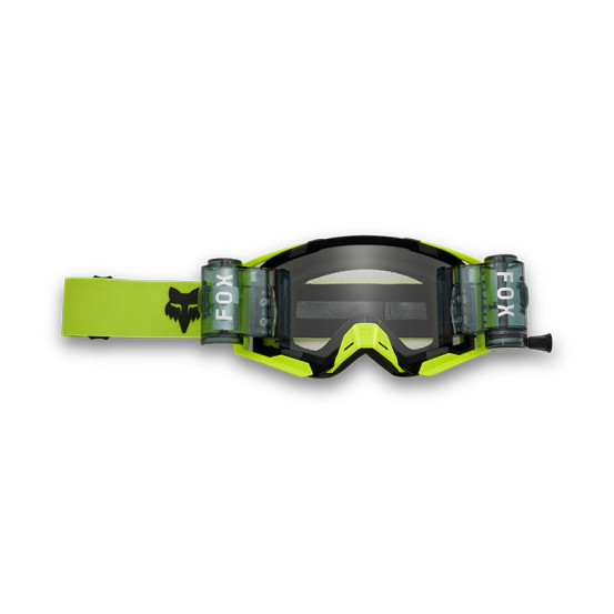 Masque cross FOX Airspace Roll-off - Jaune Fluo