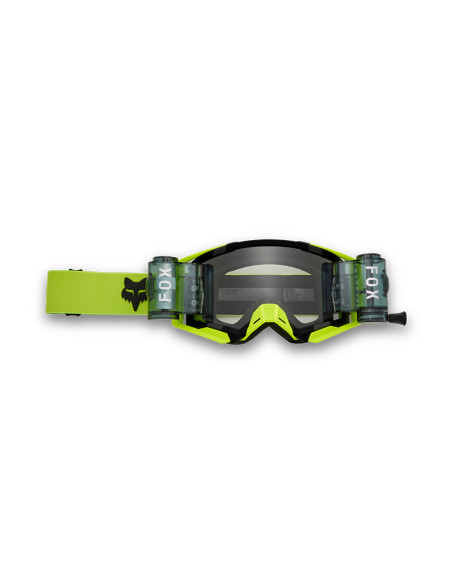 Masque cross FOX Airspace Roll-off - Jaune Fluo