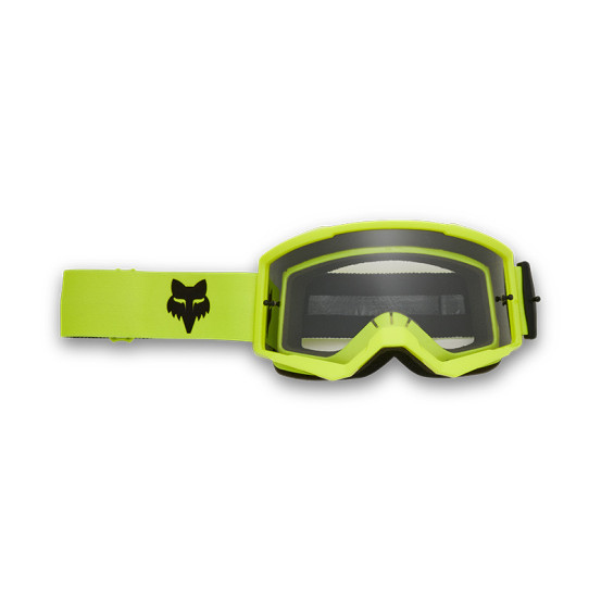 Masque cross FOX Main Core - Jaune Fluo