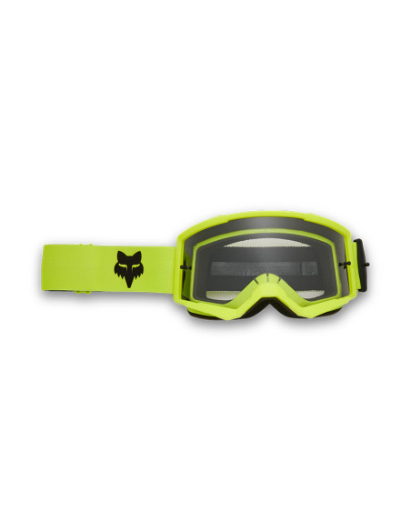 Masque cross FOX Main Core - Jaune Fluo