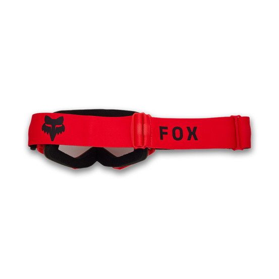 Masque cross enfant FOX Main Core - Rouge Fluo