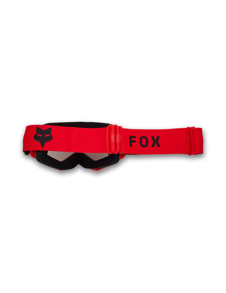 Masque cross enfant FOX Main Core - Rouge Fluo