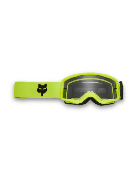 Masque cross enfant FOX Main Core - Jaune Fluo