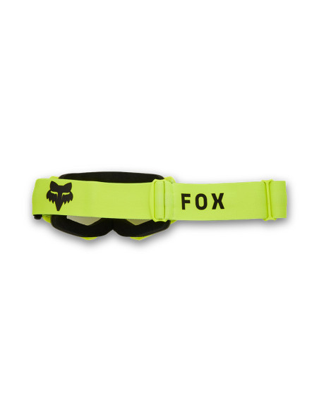 Masque cross enfant FOX Main Core - Jaune Fluo
