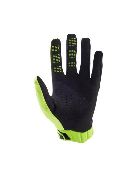 Gants cross FOX Flexair - Jaune Fluo
