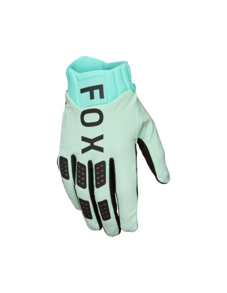 Gants cross FOX Flexair - Turquoise